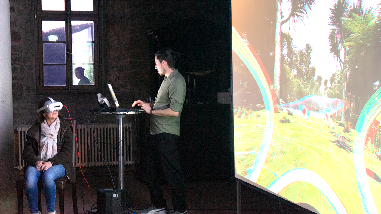 Vortrag im Geoskop zu VR-Draisinen-Attraktion