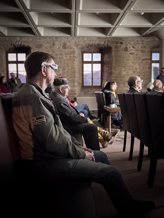 Rund 30 Gäste folgten der Einladung und erhielten aus erster Hand Einblicke in das spannende Projekt.